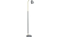 Deluxe Golvlampa 133cm LED GU5,3 Dimbar Grå/Mässing