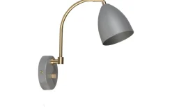 Deluxe Vägglampa LED GU5,3 Varmgrå/Mässing