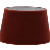 Derby Lampskärm Oval 25cm Roströd