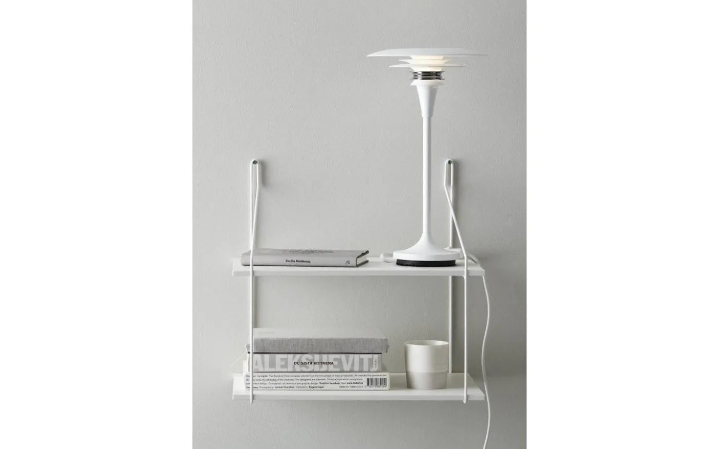 Diablo Bordslampa 35cm Mattvit