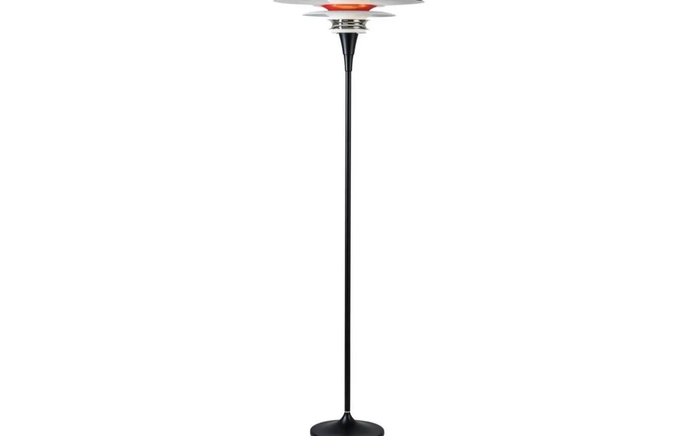 Diablo Golvlampa 149cm Svart/Röd