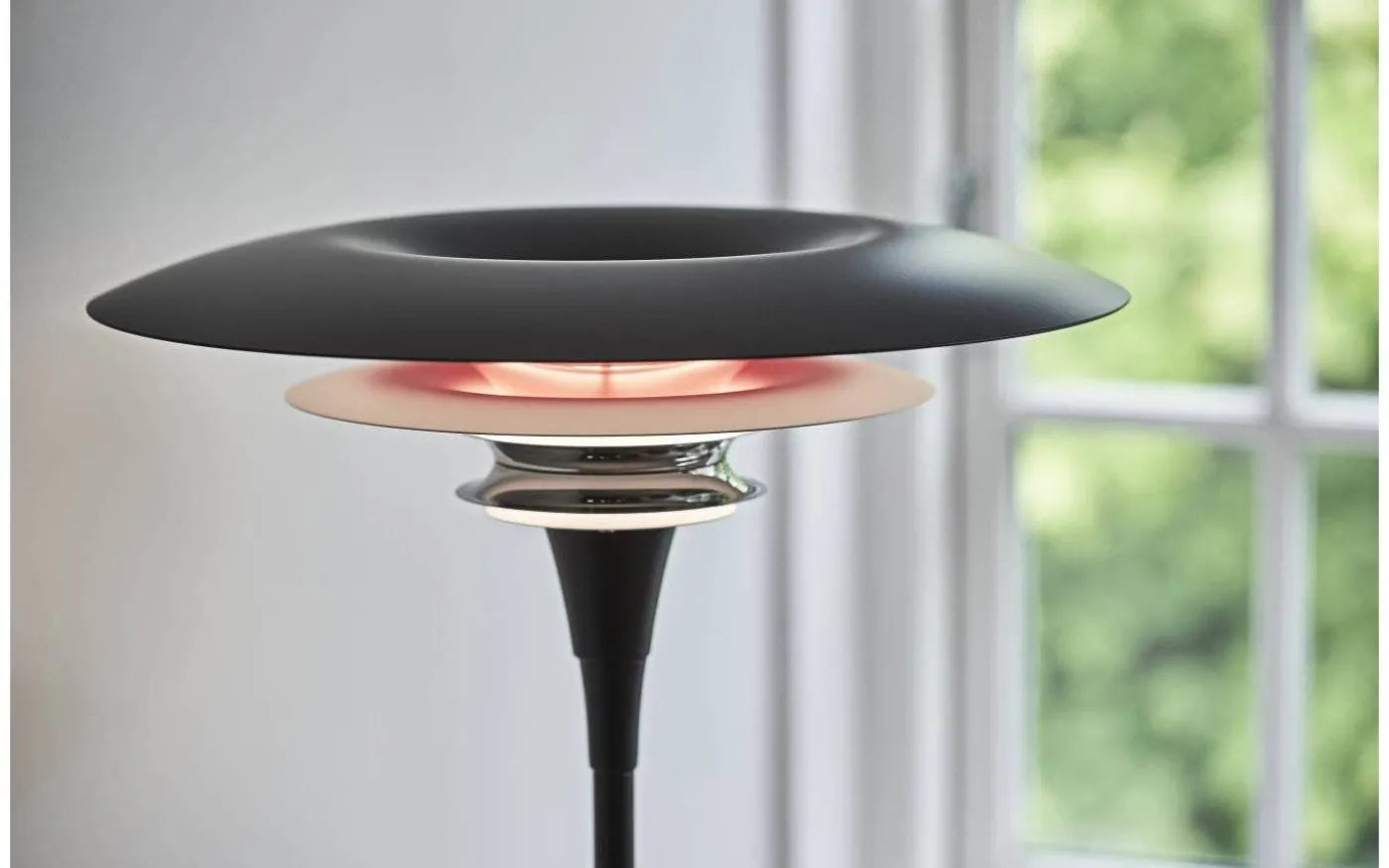 Diablo Golvlampa 149cm Svart/Röd