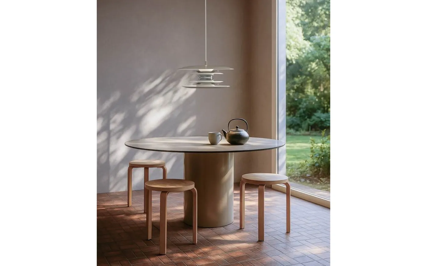 Diablo Taklampa 40cm Greige