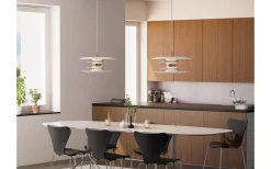 Diablo Taklampa 50cm Mattvit/ Rosé Silver