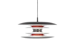 Diablo Taklampa 50cm Svart/Röd