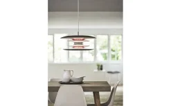 Diablo Taklampa 40cm Svart/Röd