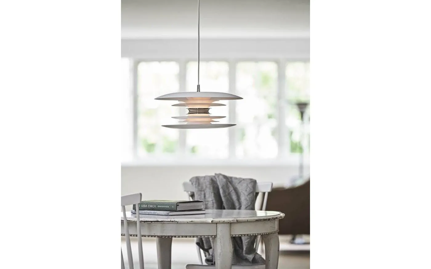 Diablo Taklampa 50cm Vit