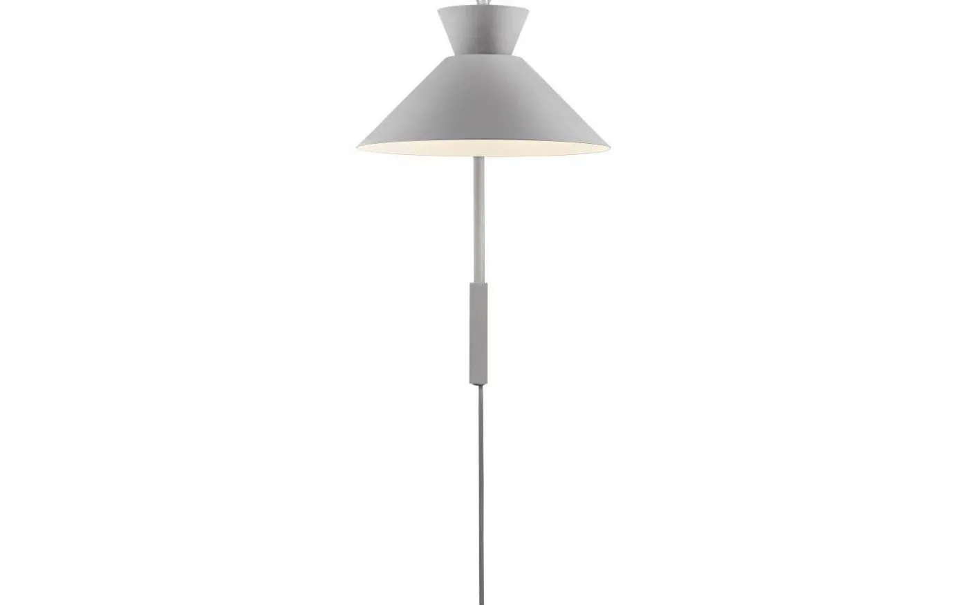 Dial Vägglampa 40cm Grå