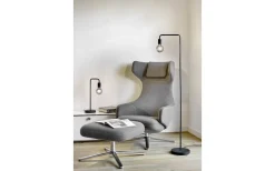 Diallo Bordslampa E27 mattsvart