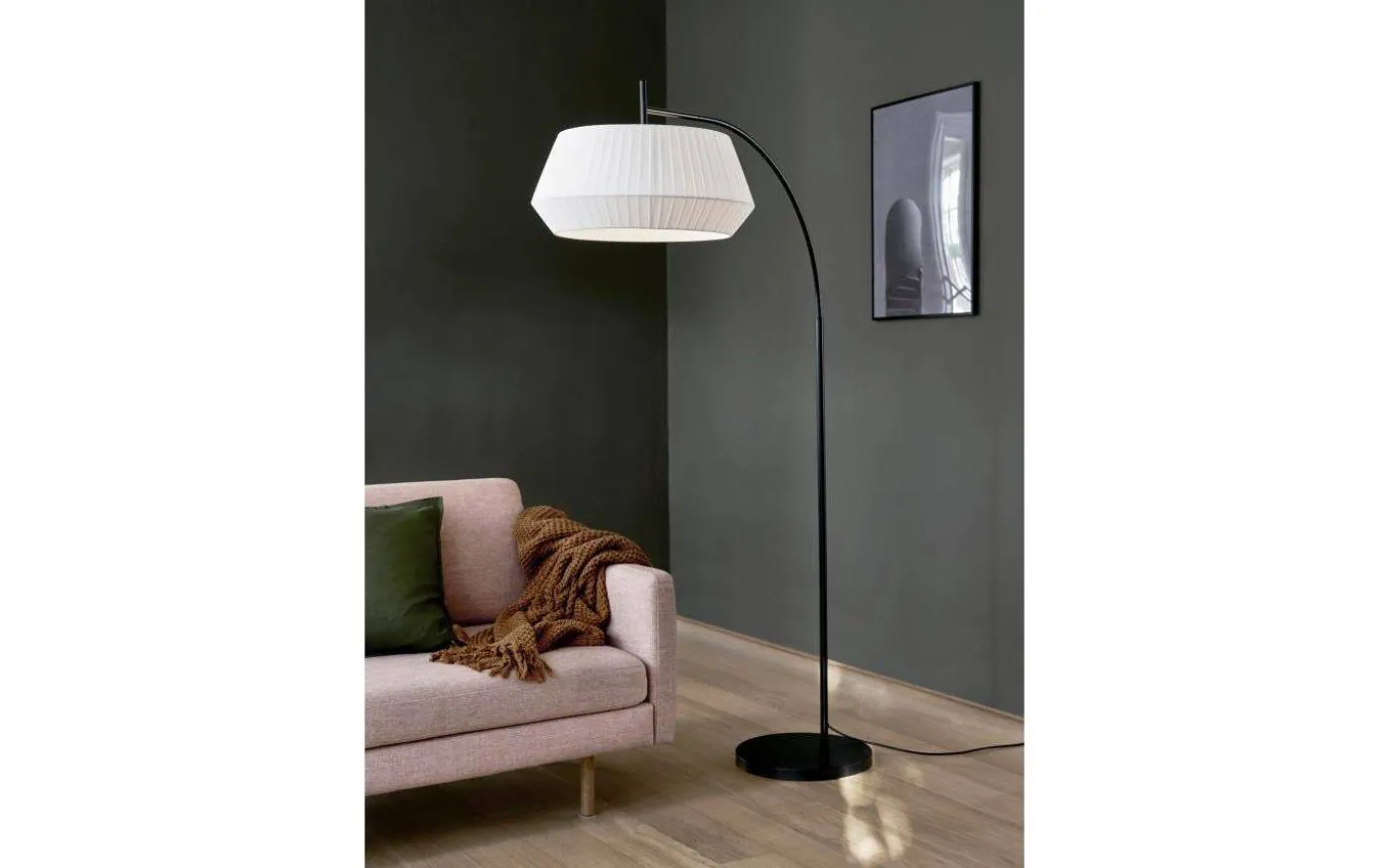 Dicte Golvlampa 180cm Vit
