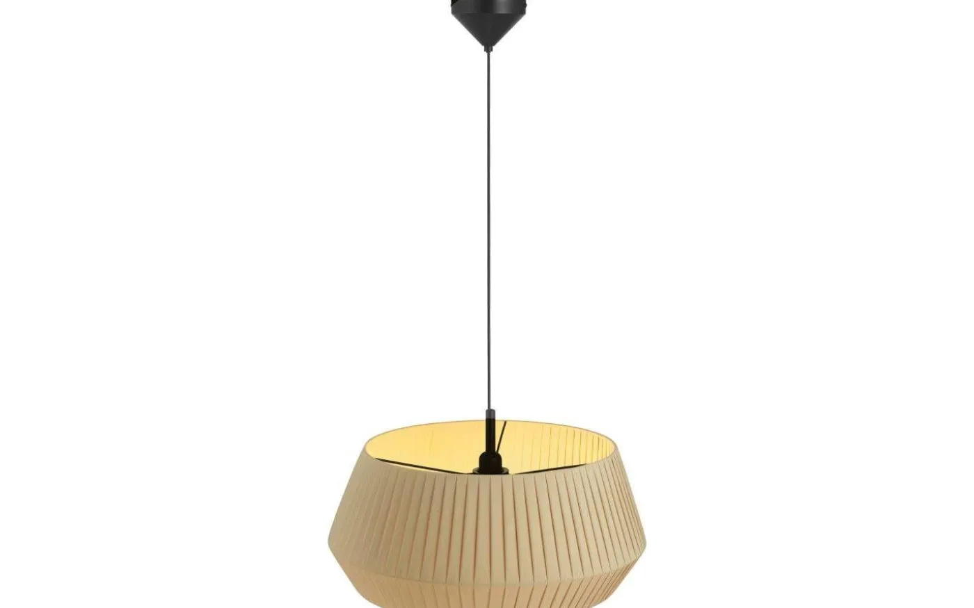 Dicte Taklampa 53cm Beige