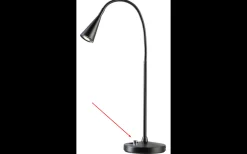 Dimmerknopp till Cato & Ledro vägg-/skrivbordslampa Krom