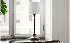 Dinant Bordslampa 59,5cm Svart/Vit