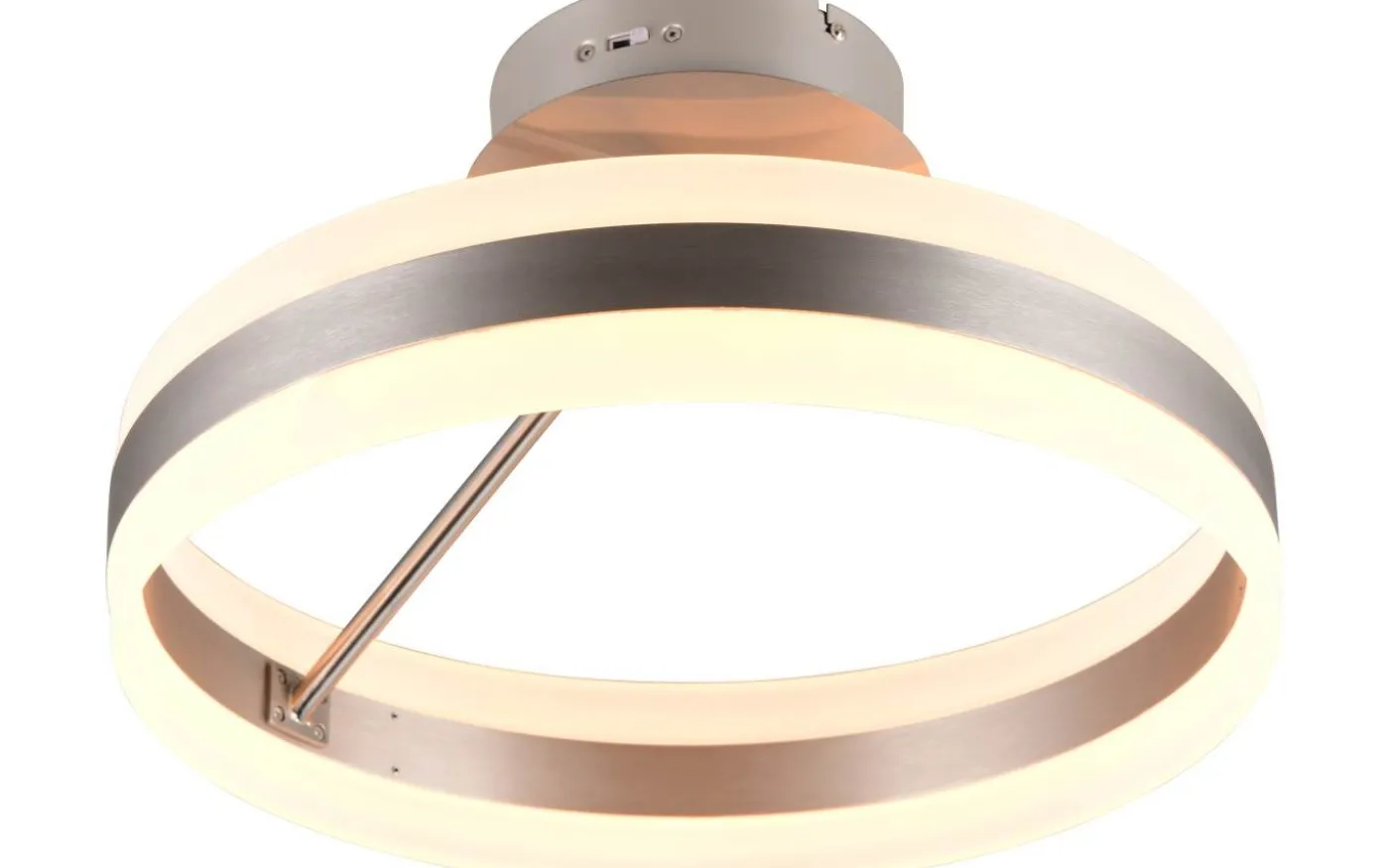 Dios Plafond LED 40cm i borstat stål