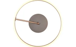 Dios Plafond LED 40cm i borstat stål