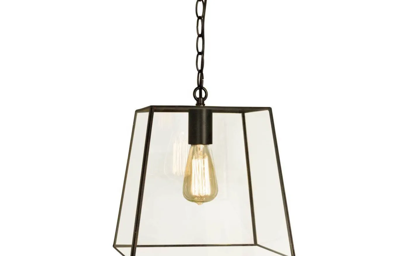 Diplomat Taklampa 28cm Svart