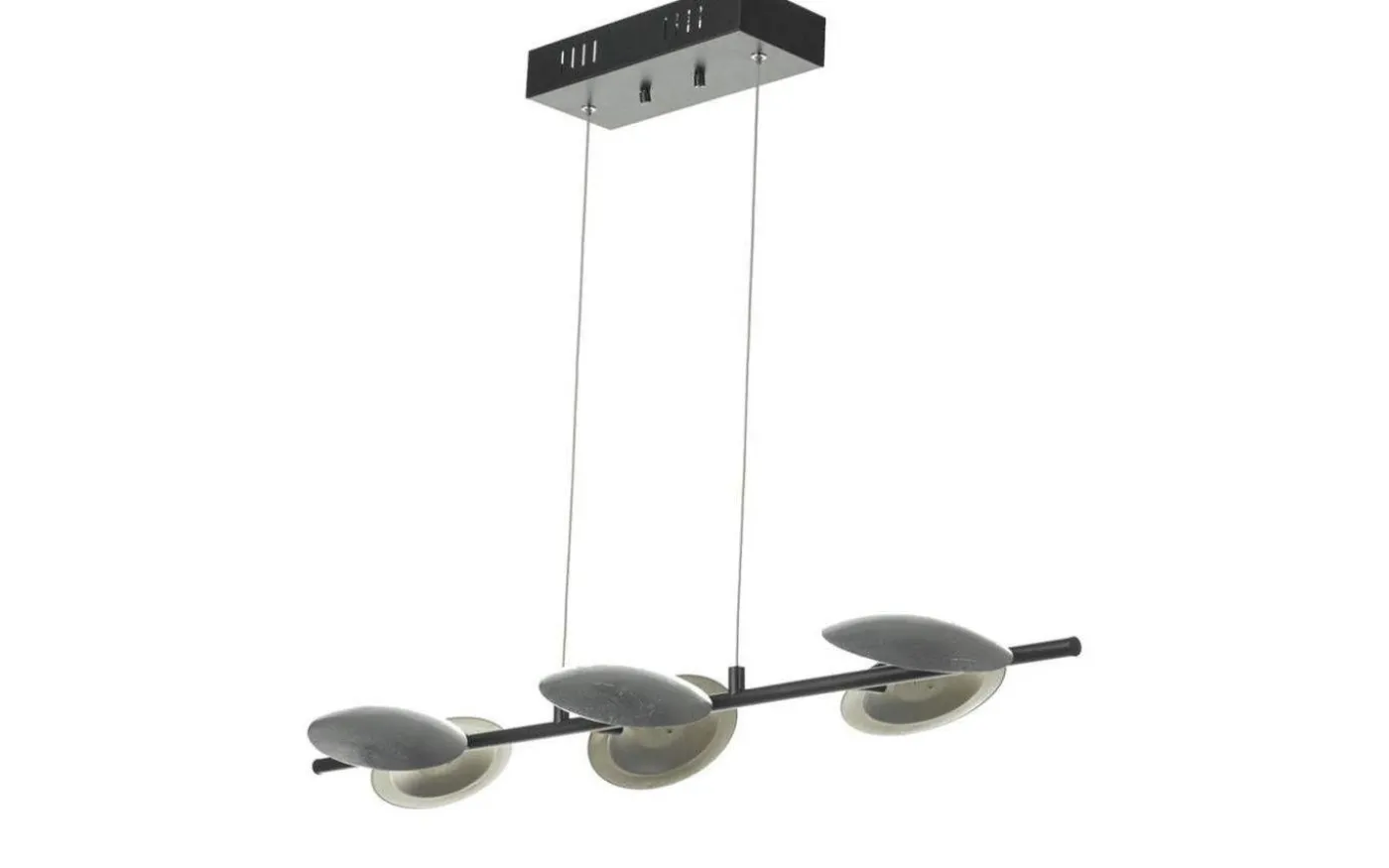 Disc Taklampa 95cm LED Svart