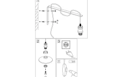 Disc Vägglampa Svart/Mässing