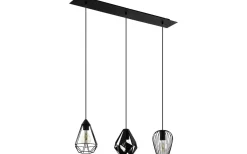 Distaff Taklampa 90cm Svart