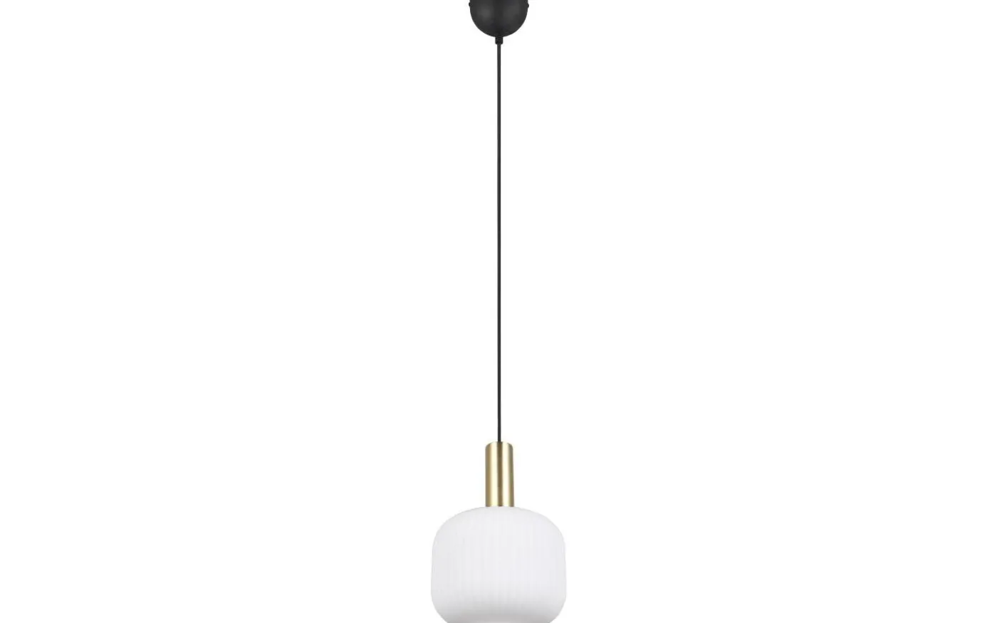 Diva Fönsterlampa 20cm E27 matt mässing/vit