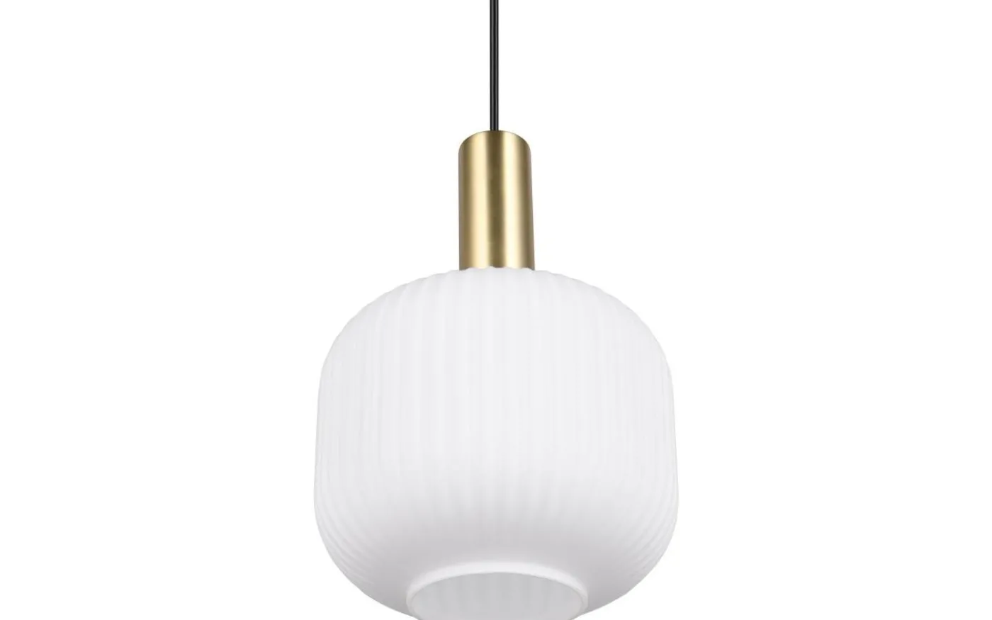 Diva Fönsterlampa 20cm E27 matt mässing/vit