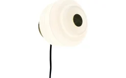 Diva Vägglampa Opal/Mässing