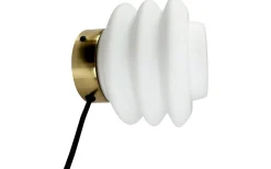 Diva Vägglampa Opal/Mässing