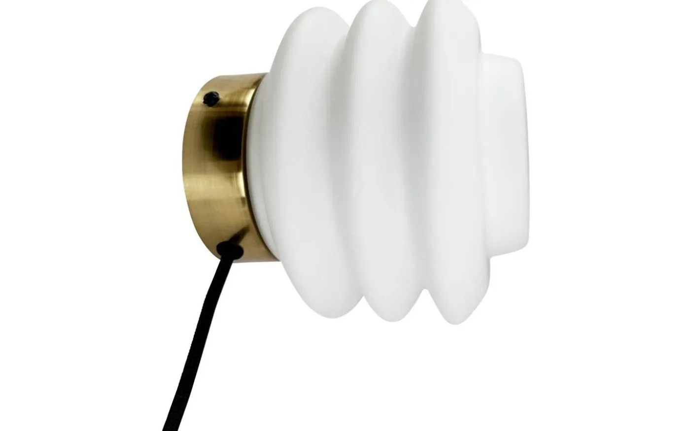 Diva Vägglampa Opal/Mässing