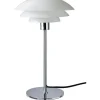 DL31 Bordslampa 50cm Opal/Krom