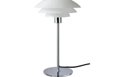 DL31 Bordslampa 50cm Opal/Krom