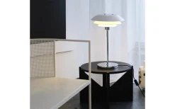 DL31 Bordslampa 50cm Vit/Krom