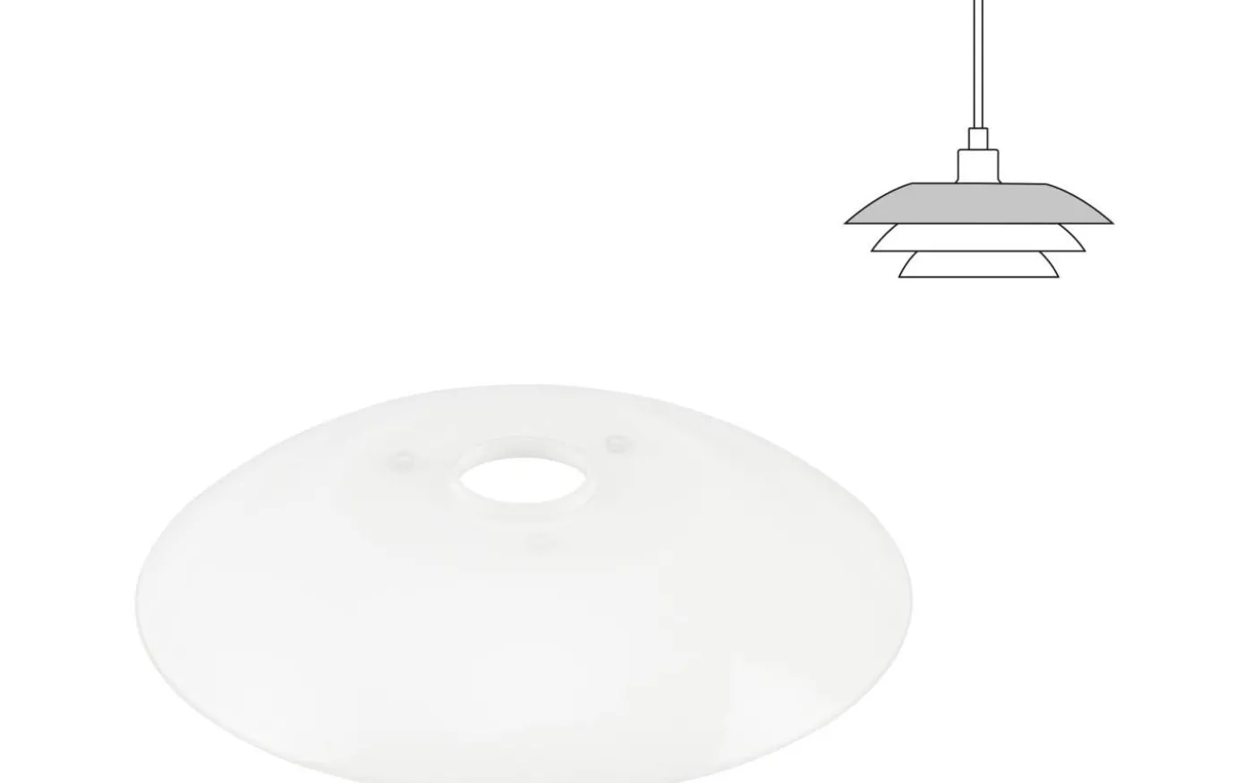 DL20 Reservglas Toppskärm Pendel Version1