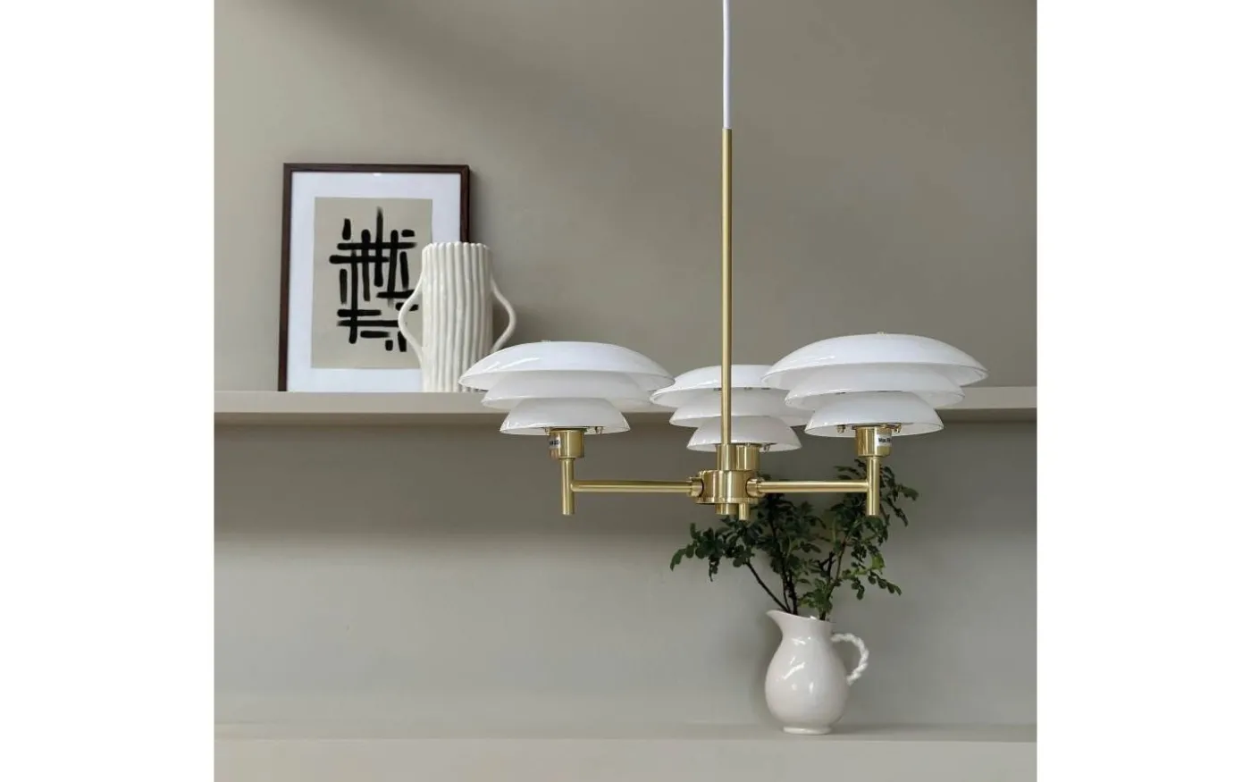 DL20 Takkrona 50cm Mässing