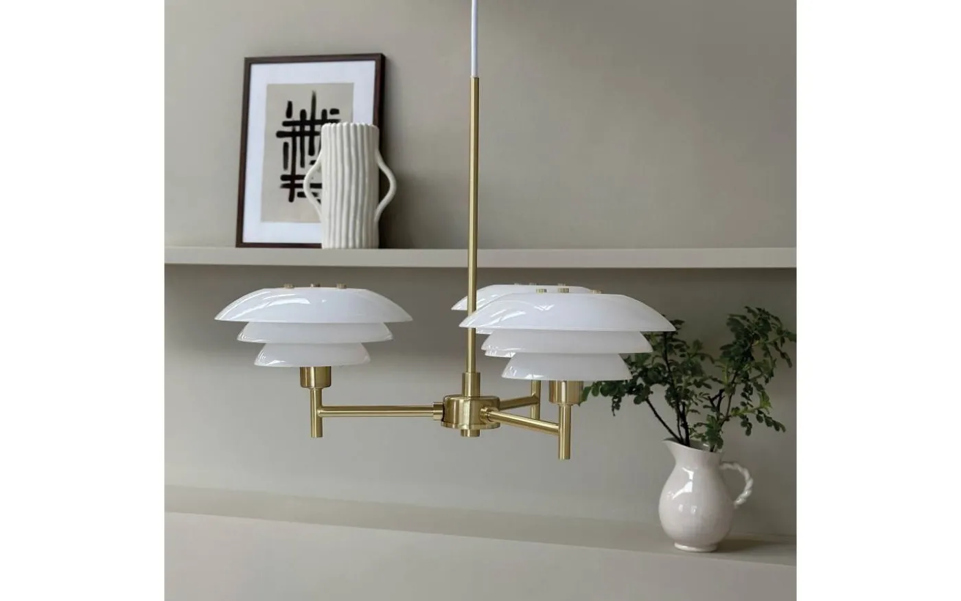 DL20 Takkrona 50cm Mässing