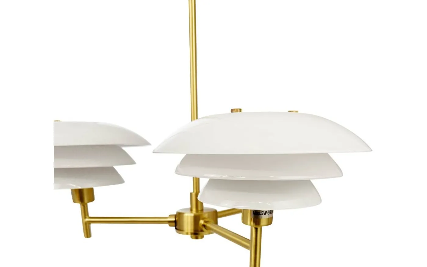 DL20 Takkrona 50cm Mässing