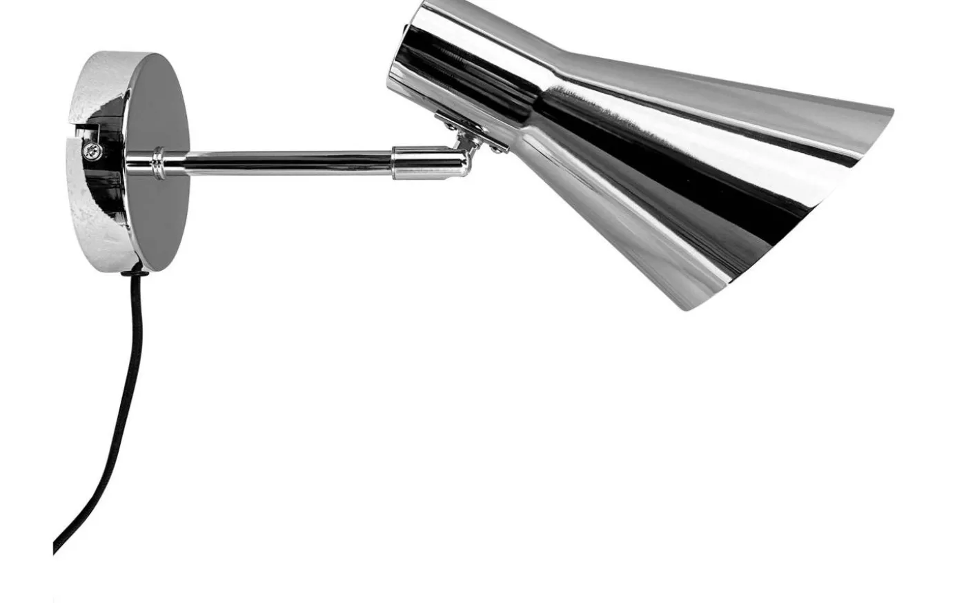 DL12 Vägglampa Krom