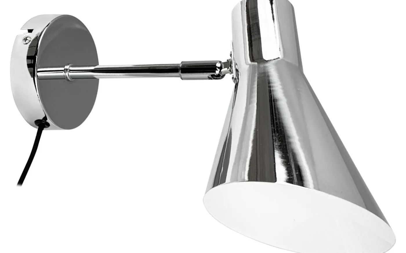 DL12 Vägglampa Krom