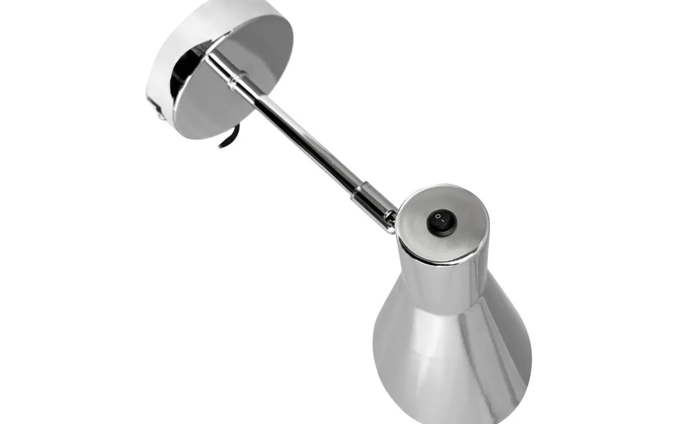 DL12 Vägglampa Krom