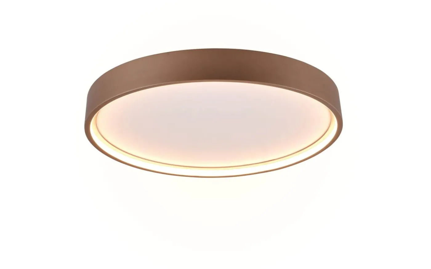 Doha Plafond LED 45cm kaffebrun