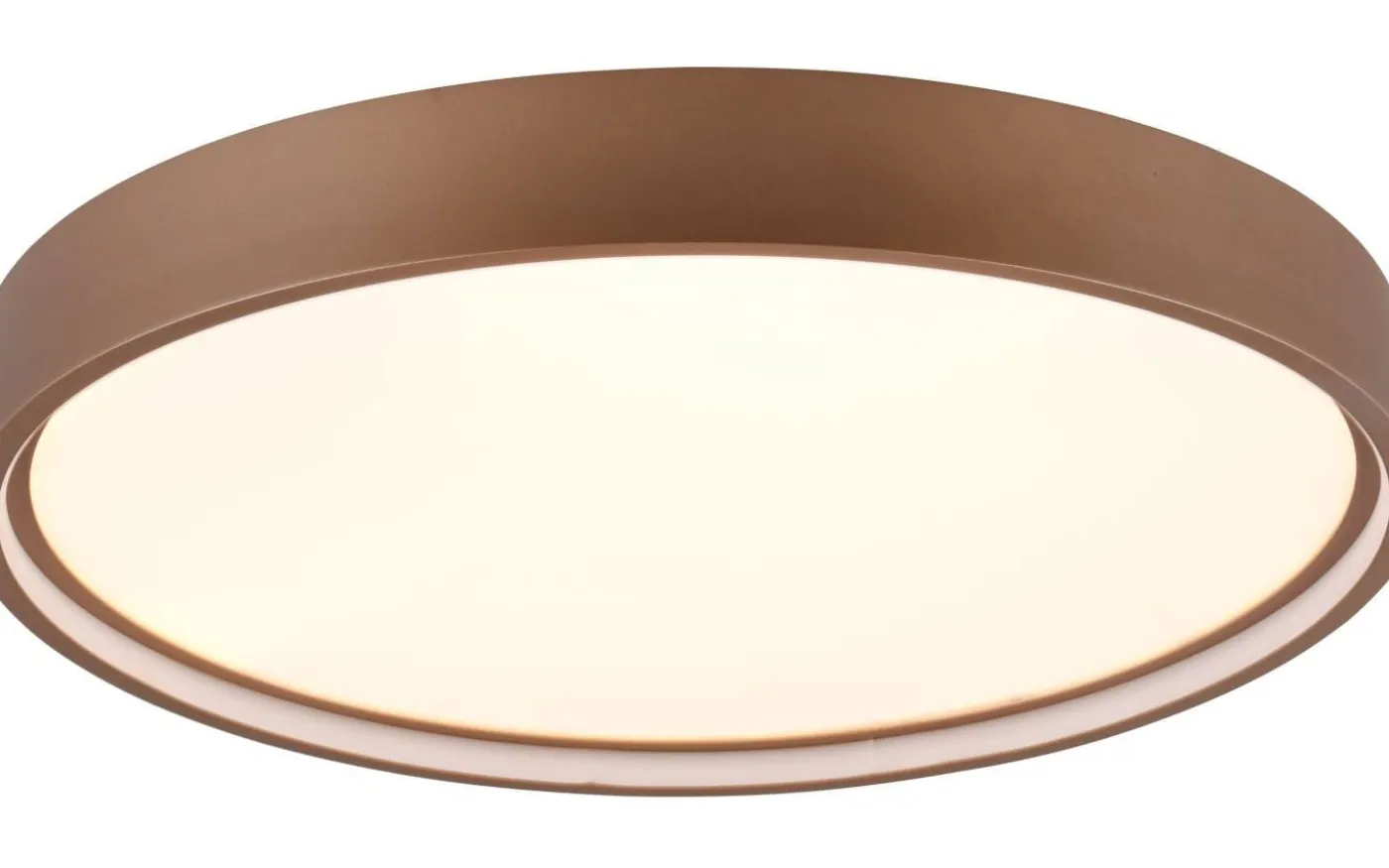 Doha Plafond LED 45cm kaffebrun