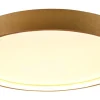 Doha Plafond LED 45cm matt mässing