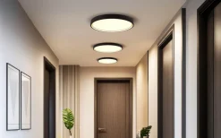 Doha Plafond LED 45cm mattsvart