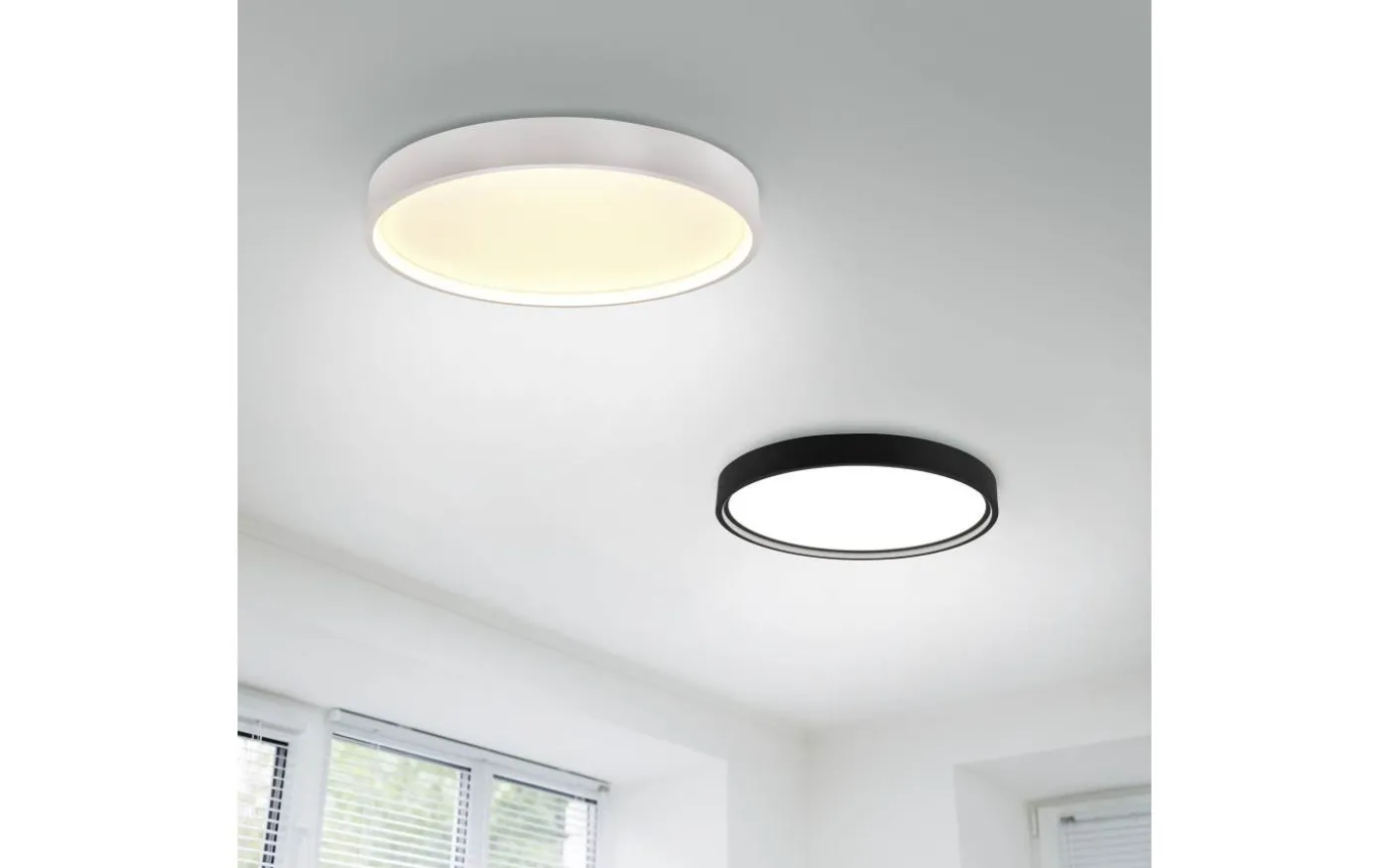 Doha Plafond LED 45cm mattvit