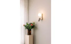 Doppio Vägglampa Beige