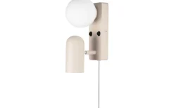 Doppio Vägglampa Beige
