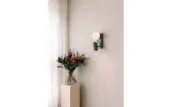 Doppio Vägglampa Grön