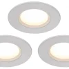 Dorado Spotlight 3-pack LED 2700K 345lm 4,7W IP65 Vit