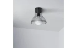 Down Plafond 19cm Svart/Rök