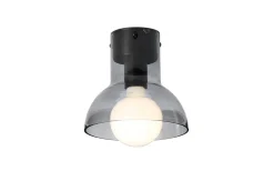 Down Plafond 19cm Svart/Rök