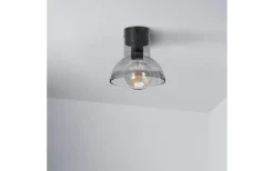 Down Plafond 19cm Svart/Rök